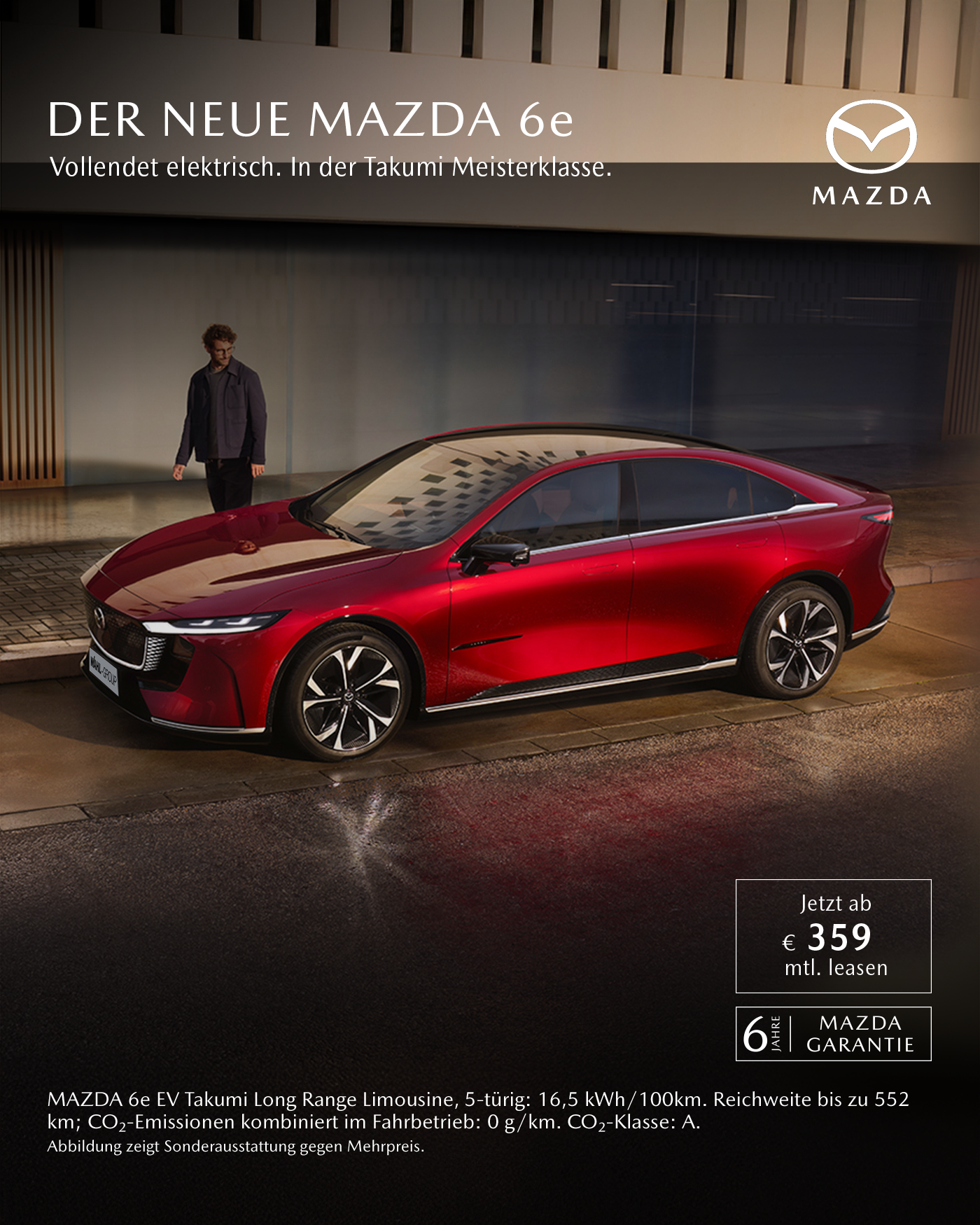 MAZDA6e Leasingangebot bei der Wahl-Group